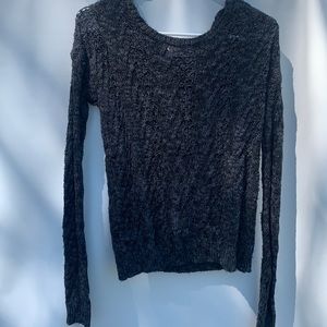 Dark Gray Knit Sweater